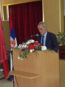 Predsednik opstine Dragan Bogicevic