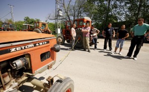 Poljoprivrednici na blokadi puta