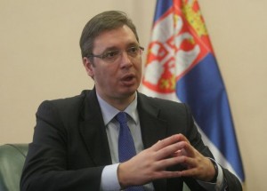 Mesto: BeogradDatum: 14.02.2013Dogadjaj: POLITIKA - izjava prvog potpredsednika Vlade Srbije i ministra odbrane Aleksandra Vuèiæa Novinskoj agenciji FoNetLicnosti: Aleksandar Vuèiæ