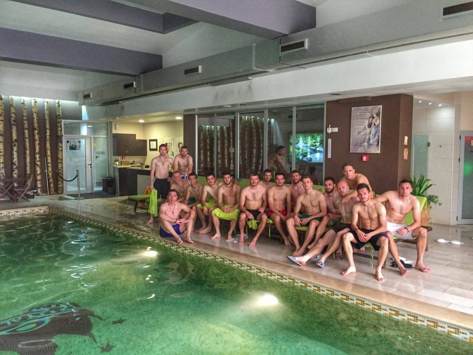 fudbaleri Loznice u Royal Spa