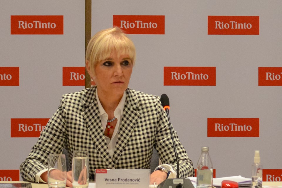 vesna prodanovic gen direktor rio sava