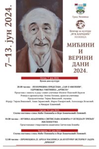 poster A3 micini i verini dani 2024