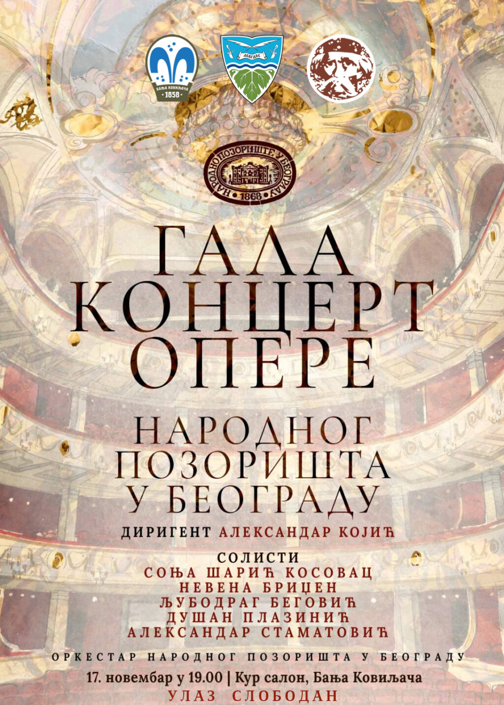 poster gala koncert kur salon ok