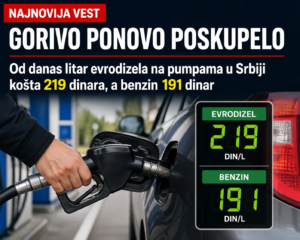 poskupelo gorivo